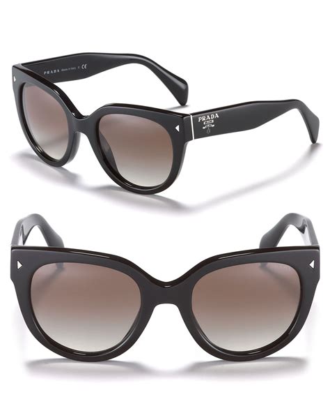 prada round sunglasses 54mm